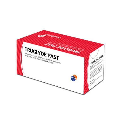 Fast Absorbing Braided And Coated Polyglycolic Acid Suture